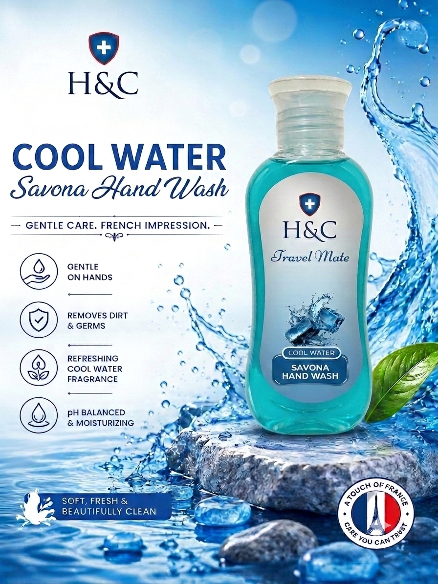 Savona Travel Mate Hand Wash Cool Water-70 ML