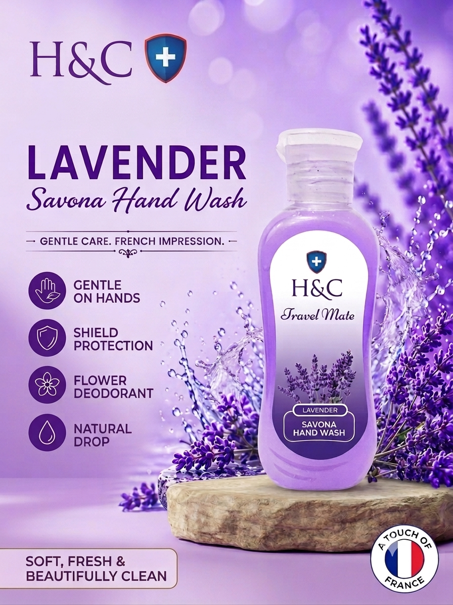 Savona Travel Mate Hand Wash Lavender -70 ML
