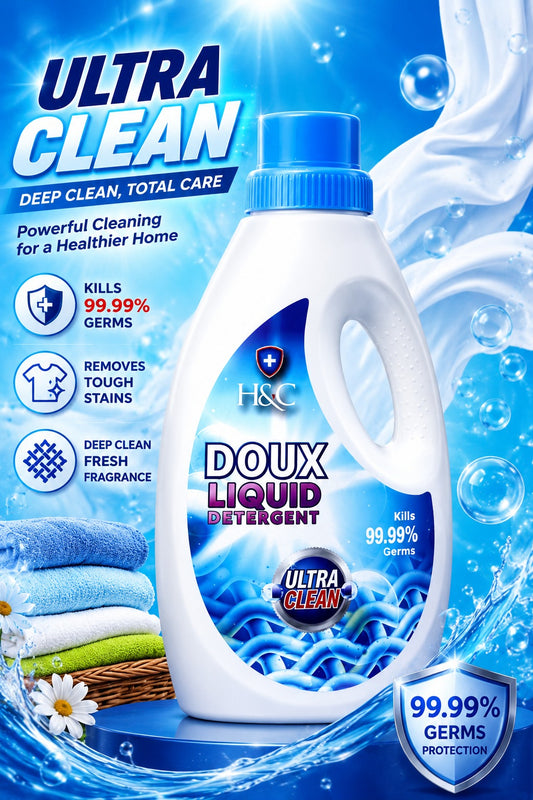 Doux Liquid Detergent – Ultra Clean-1000 ML