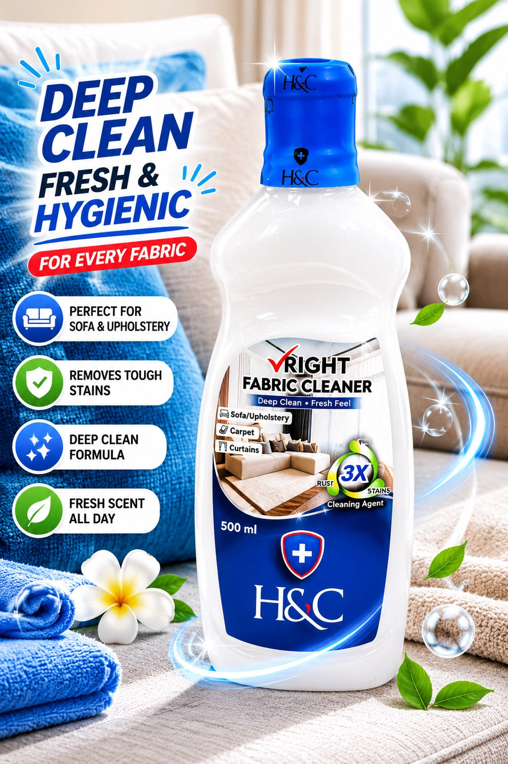 Right Fabric Cleaner-500 ML