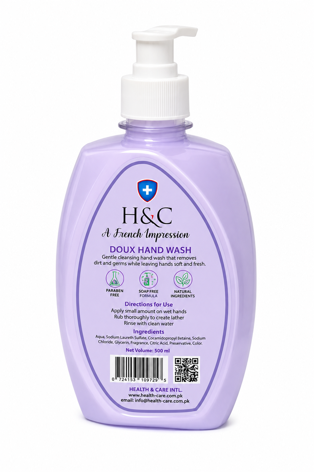 Doux  Lavender Hand Wash-500 ML