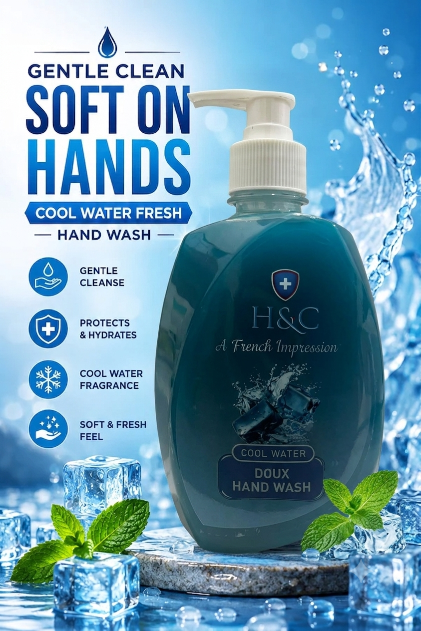 Doux Cool Water Hand Wash-500 ML