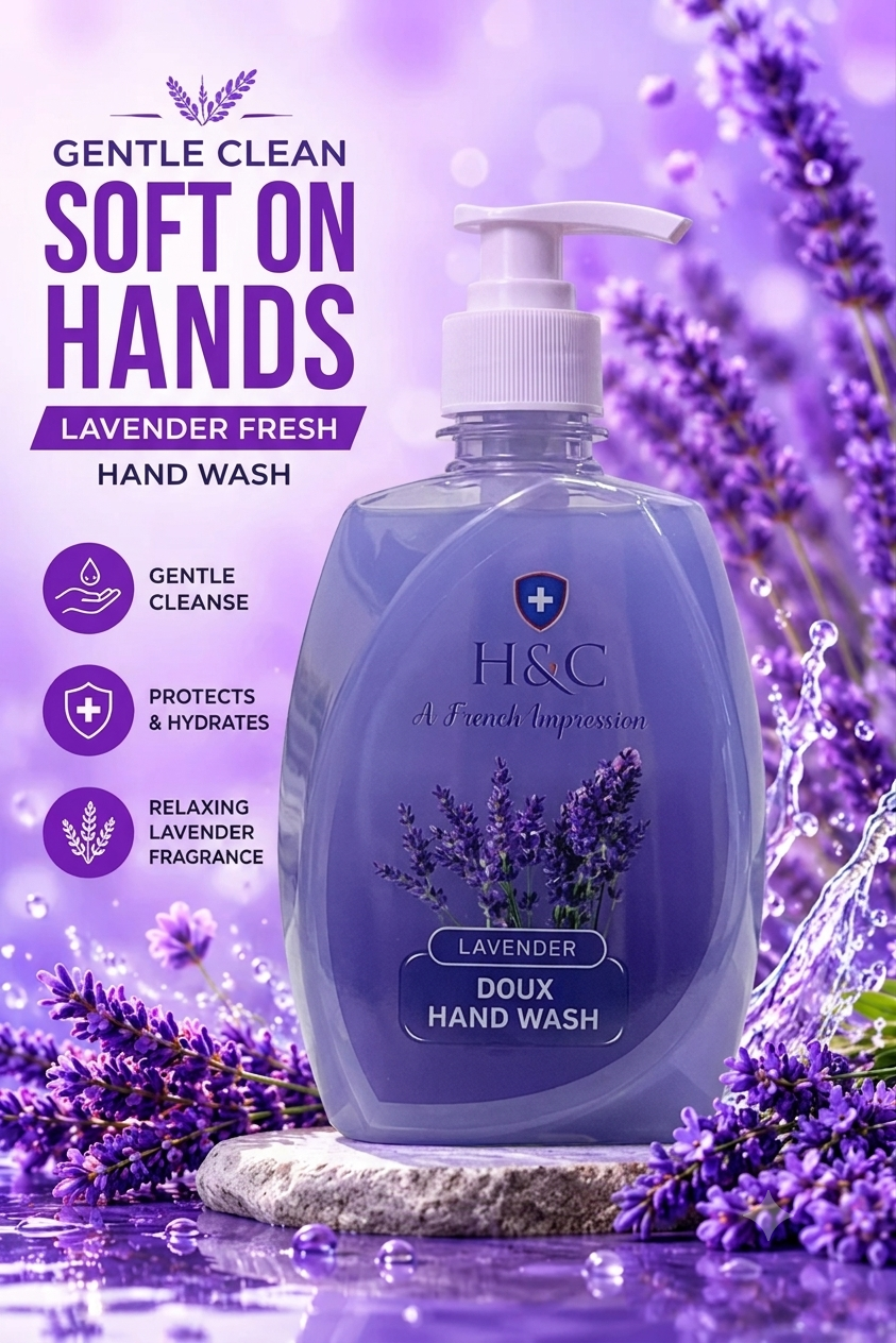 Doux  Lavender Hand Wash-500 ML